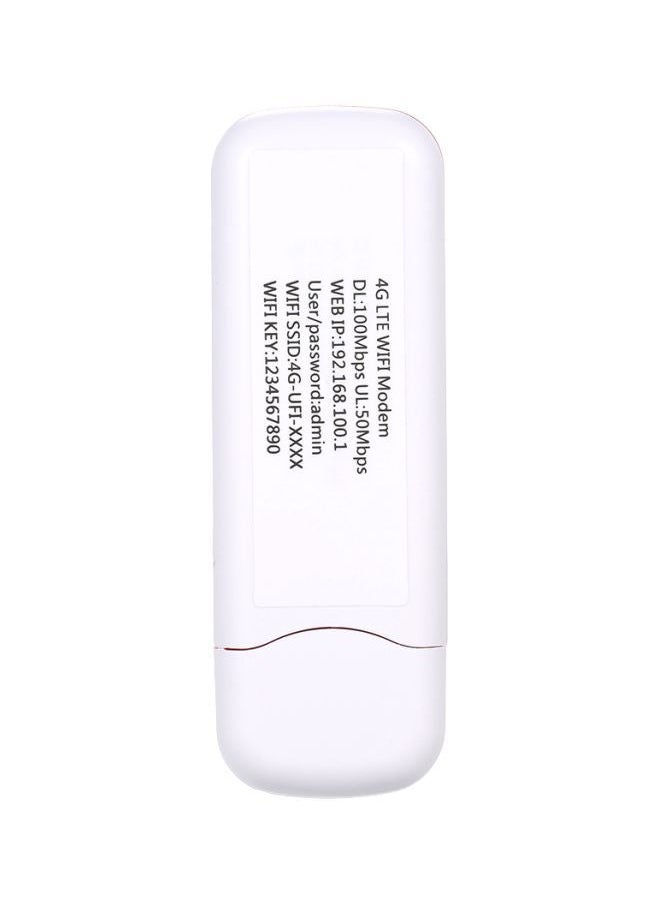NIBEMINENT - 4G Wi-Fi Modem White - Image 1