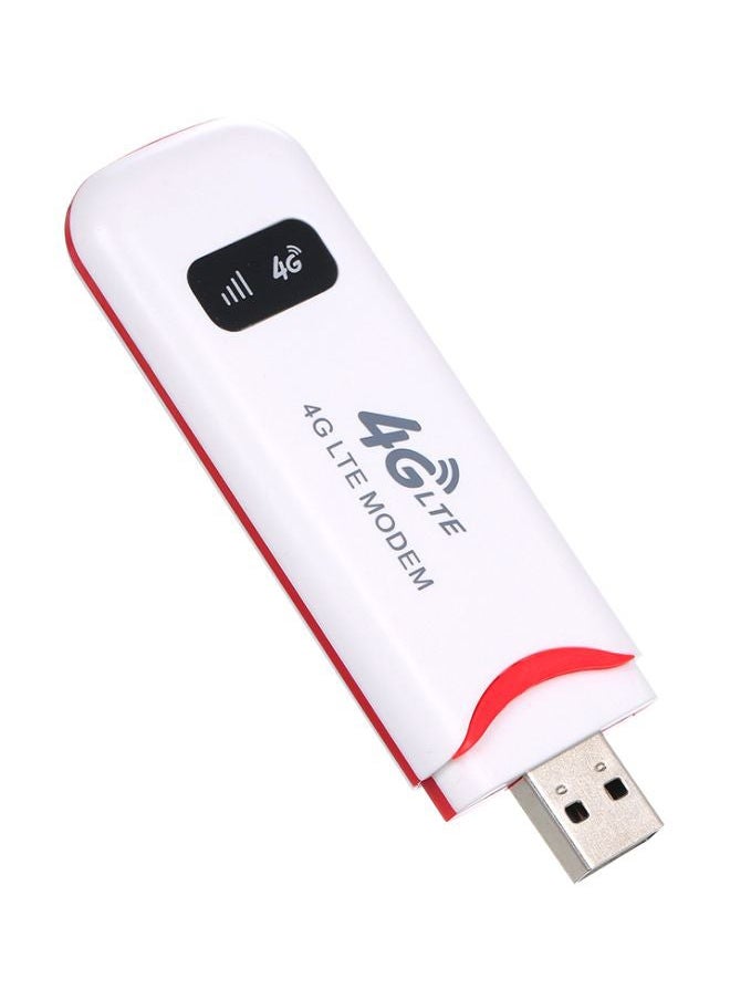 NIBEMINENT - 4G Wi-Fi Modem White - Image 1