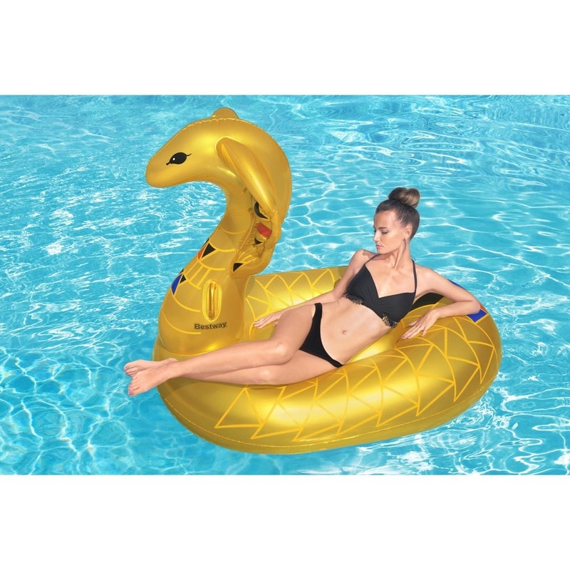 Bestway - Swimming Animal Golden Cobra 180x146 cm - 41445 - Image 5