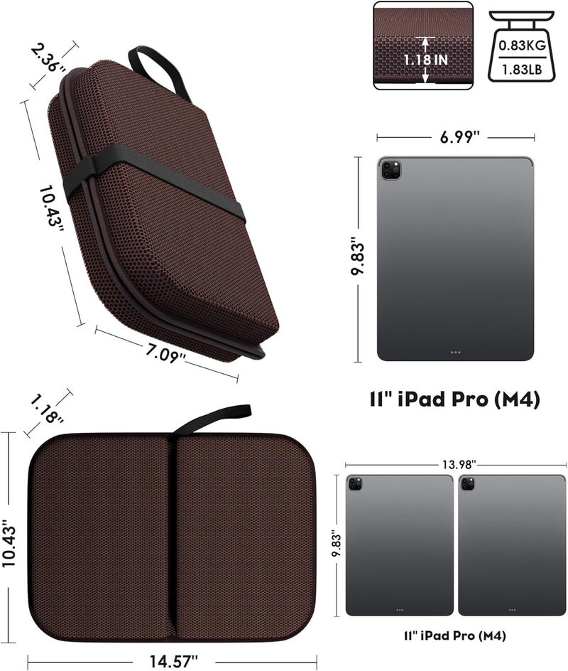 WISIMMALL Gel Seat Cushion Portable Massage Travel Cushions, 14.5" x 10.5" Thick Foldable Seat Cushion for Car Office Chair Wheelchair Hip, Coccyx, Sciatica, Pressure Sores Tailbone Pain Relief - Image 4