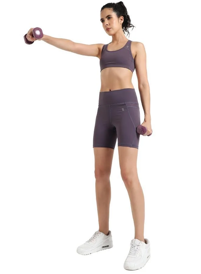 ZAECY Lilac Women's Cycling Shorts for Women | Best Price UAE
