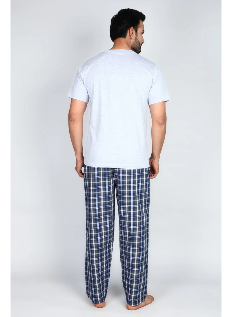 victor and jane victor and jane Mens - Premium Supersoft Woven Long Pyjamas Set