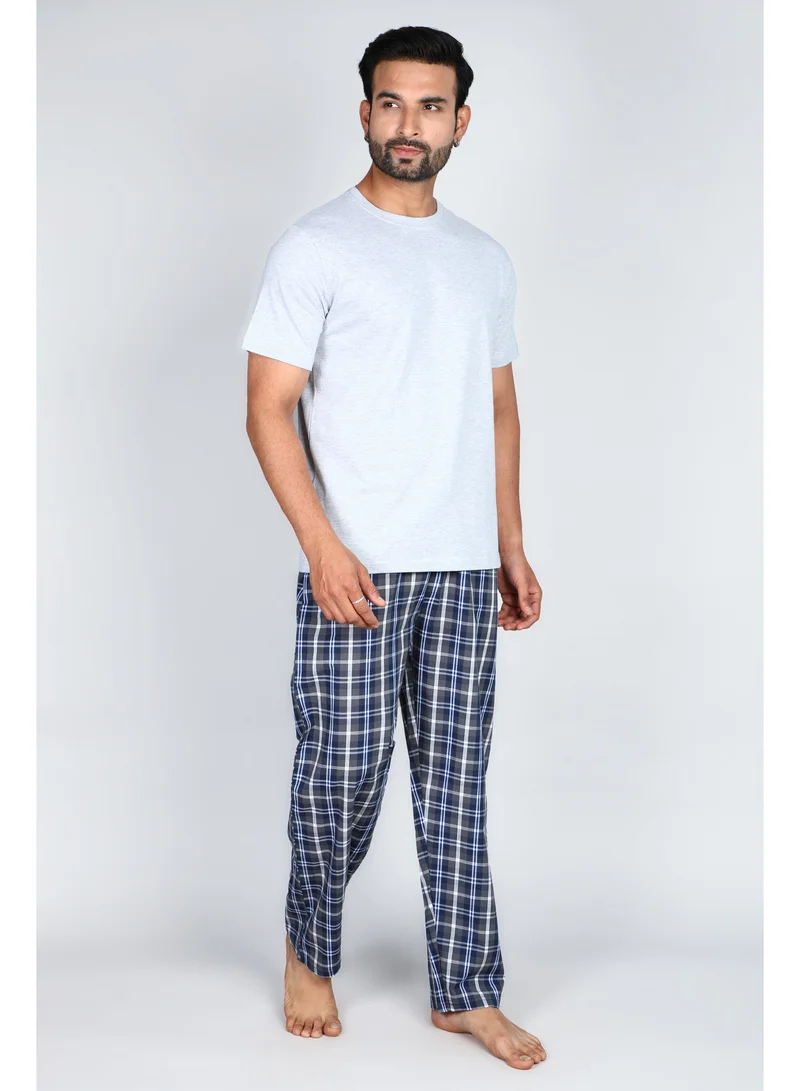 victor and jane victor and jane Mens - Premium Supersoft Woven Long Pyjamas Set