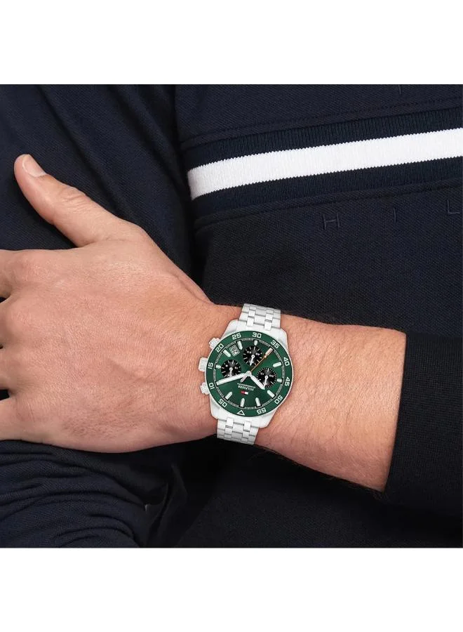 TOMMY HILFIGER Chronograph Quartz Steel Strap Analog Watch