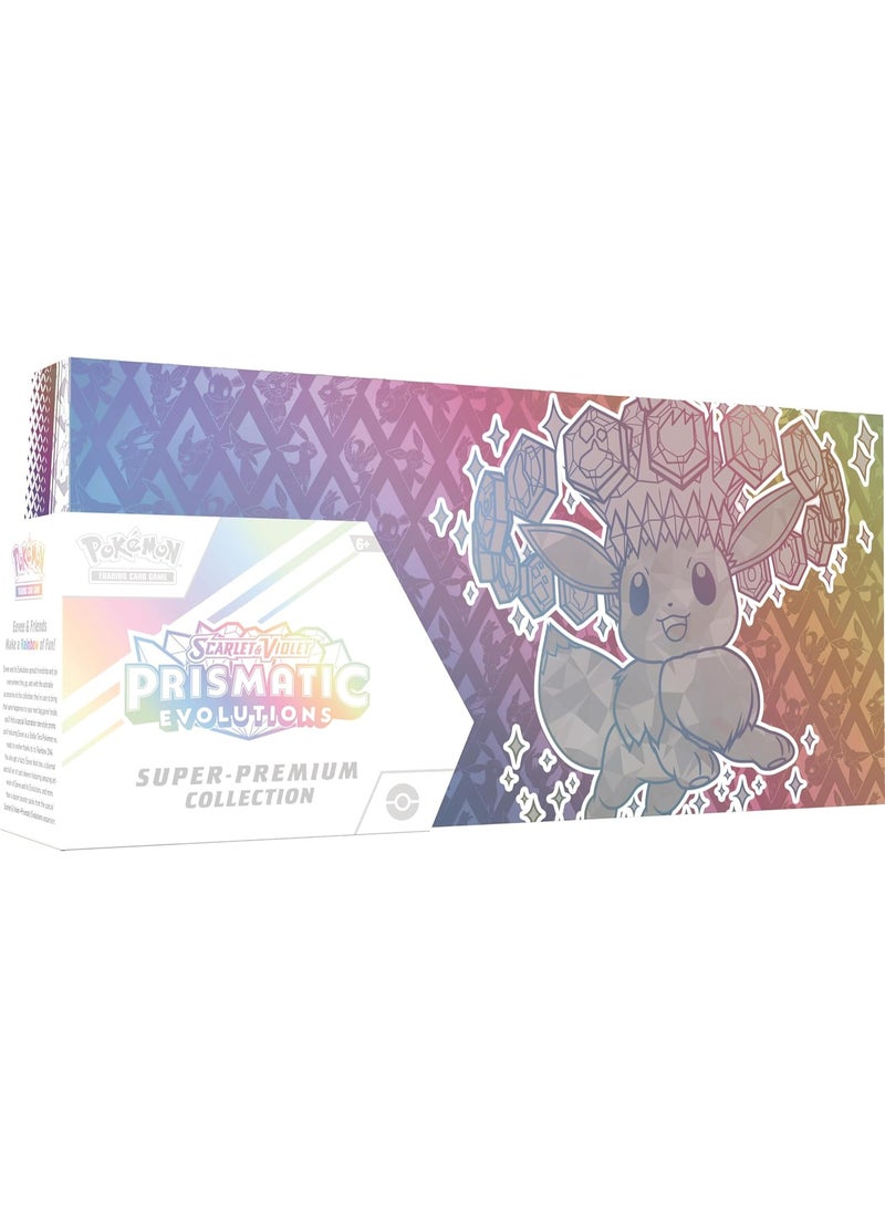 Prismatic Evolutions Super-Premium Collection (SPC) | 15 Booster Packs | Eevee ex Promo + Playmat + Deck Box | Factory Sealed 🎴⚡