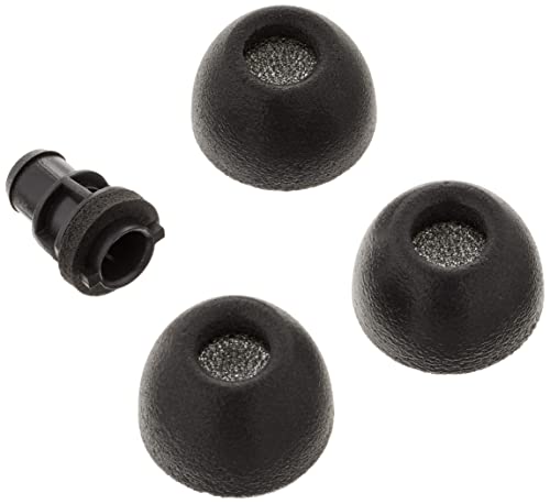 Comply Memory Foam Replacement Earbud Tips for Plantronics Voyager 5200, Legend Headsets | Ultimate Comfort, Secure Fit, Superior Noise Isolation | Black, Medium (3 Pairs) - Image 1