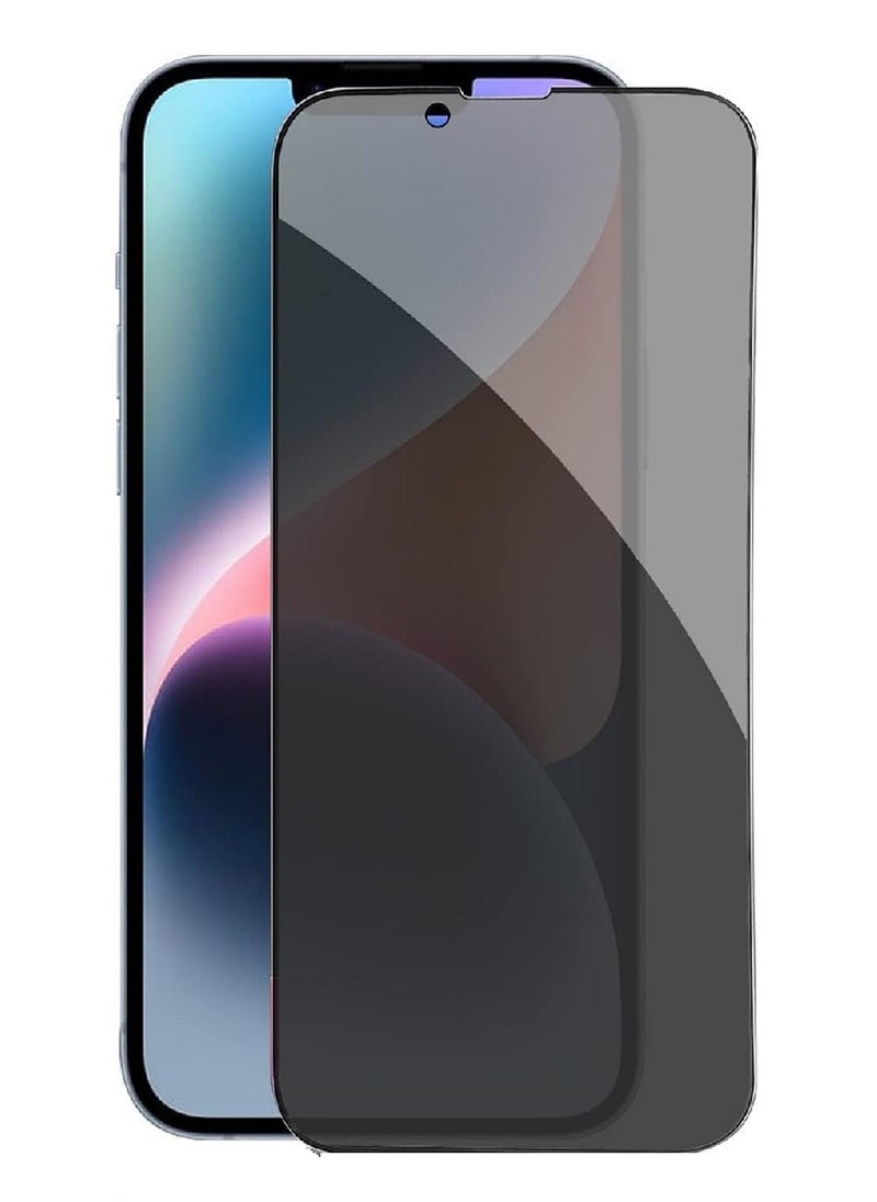 Tempered Glass Screen Protector Anti-Spy Privacy Designed For iPhone 13 Full Glue Edge to Edge Full Screen Coverage And Bubble Free - Image 1