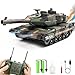 Hitish RC Tank That Shoots for Kids  24Ghz Remote Control Army Tank Toys with Auto Demo Sound Light Smoke  13 Channel Military Vehicles Model Gift for Adults Boys Age 68 912 Army Green - Image 2