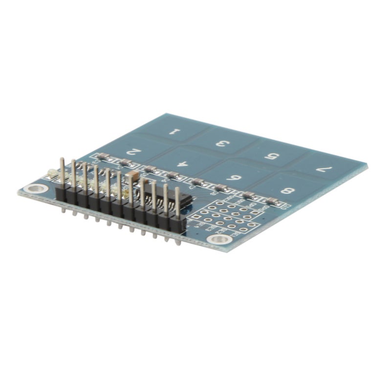 TTP226 8-Way Channel Capacitive Touch Switch Digital Touch Sensor Module PCB Board - Image 5