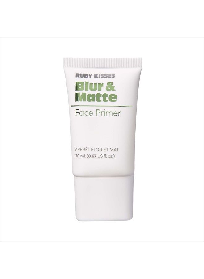 Ruby Kisses Matte Face Primer Blur & Matte Makeup Base Primer for Face, Face Primer for Oily Skin, Pore Minimizer, Shine Control, Natural Matte Finish, Fills in Pores and Fine Lines - Image 1