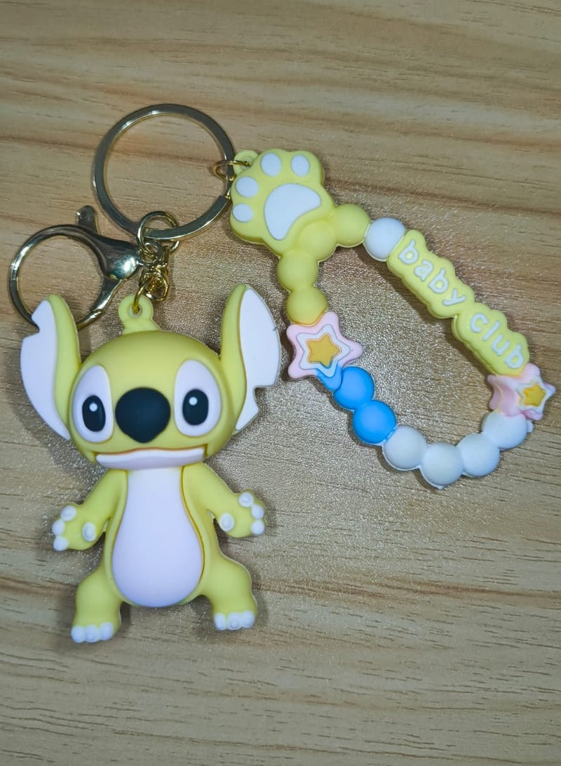 STITCH Keychain Cute Stitch Doll Wristlet Accessories For Backpack Handbag Car Keys - Image 3