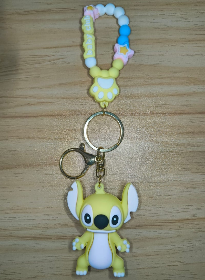 STITCH Keychain Cute Stitch Doll Wristlet Accessories For Backpack Handbag Car Keys - Image 2