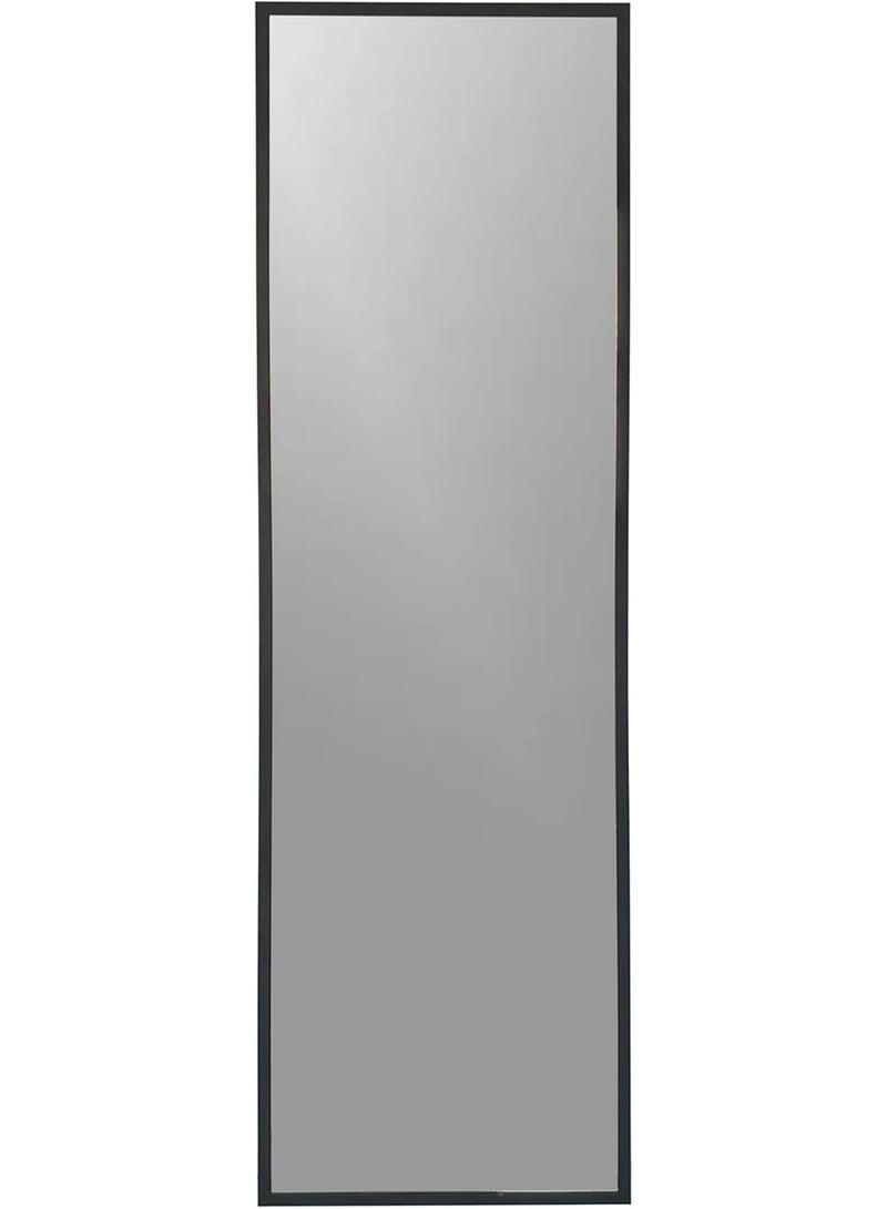 Full Length Floor Mirror 153 x 53 cm, Standing & Leaning Dressing Mirror, Large Rectangle Bedroom Mirror with Durable Aluminum Frame, Modern Black Finish, Home Décor Mirror - Image 5