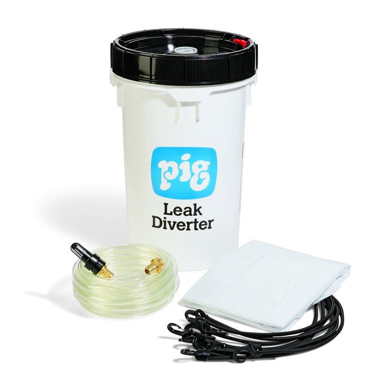 PIG New Pig Corporation TLS121-TR PIG Leak Diverter Bucket Kit for Roofs - Image 1