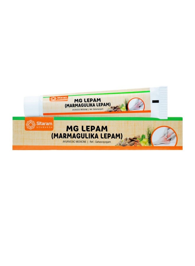 SITARAM Sitaram Ayurveda Marma Gulika Lepam | MG Lepam 20 GM | Effective remedy for inflammatory conditions, oedematous injuries, pain and swelling  - Image 1