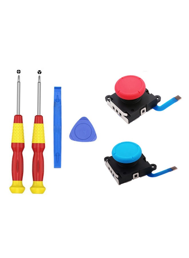 Switch Joy-Con Original HanDle 3D Joystick Switch Lite HanDle Joystick Accessories-Product Color:White 2 Rocker With Tools  - Image 3