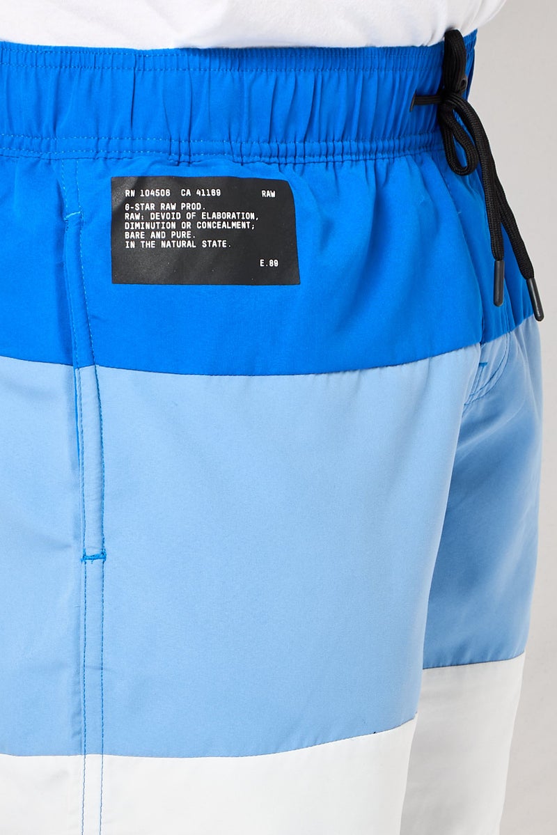 G-Star RAW شورتات سباحة للرجال بتصميم ملون مع حبل سحب، متعدد الألوان - Image 3