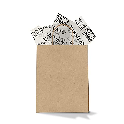 Pro Supply Global Farmer's Market Printed Tissue Paper for Gift Bags or Boxes and Wrapping - Bulk Decorative Art Tissue Paper for Packaging and Gifting | 24 Sheets 20" x 30" - Image 4
