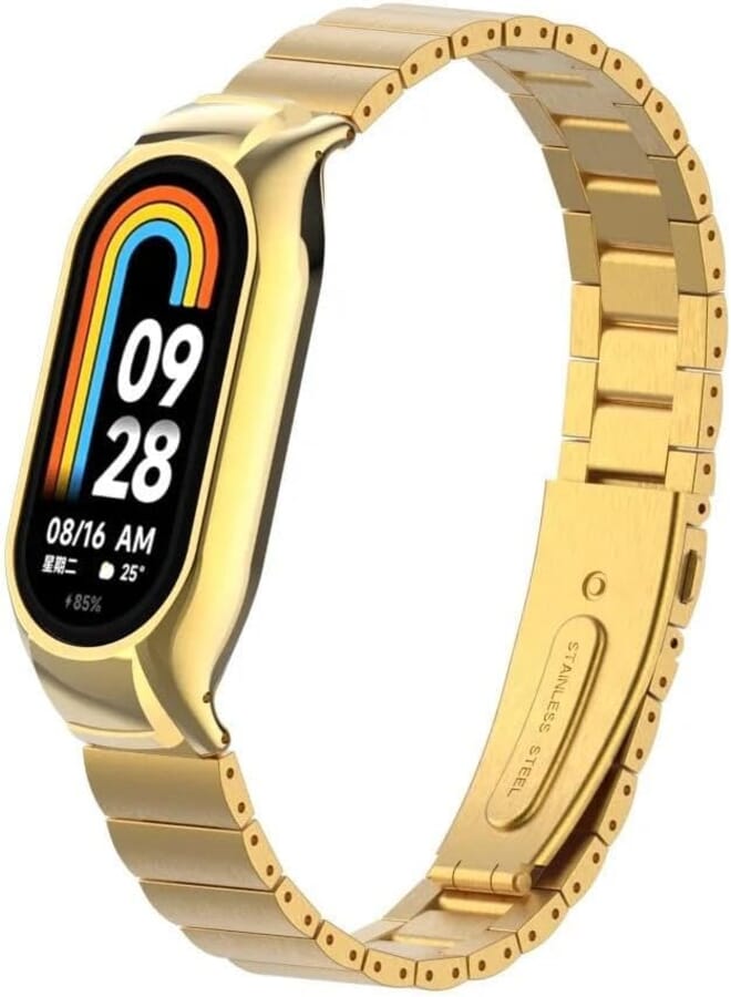 Next Next Store Metal Watch Band Compatible with MI Watch 5 Stainless Steel Adjustable Stainless Steel Bracelet