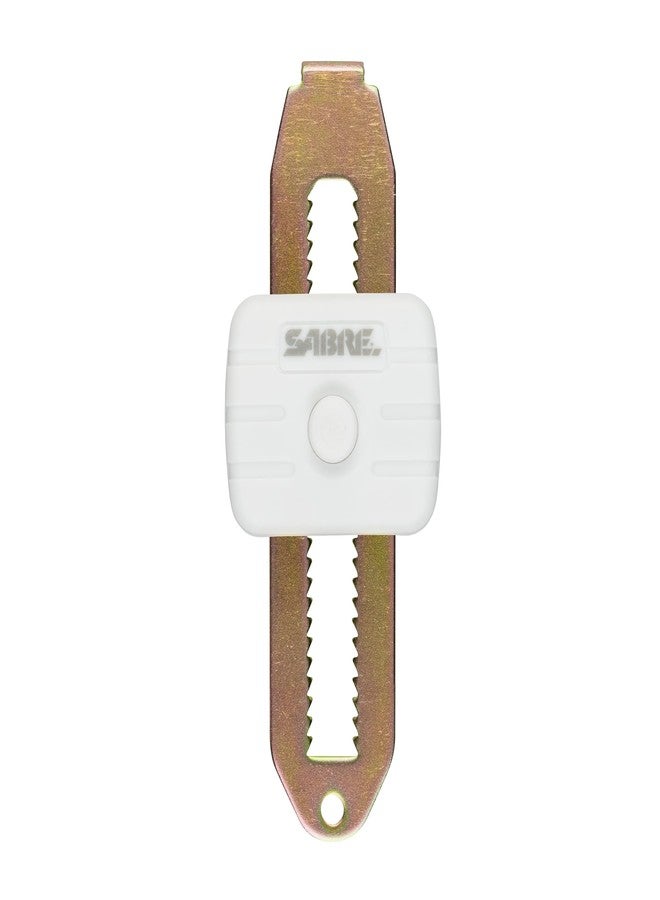 SABRE Compact Travel Door Lock, Portable Security Lock for Travel, Hotels, & Rentals, Withstands 650 lbs of Force, Installs in Seconds, No Tools Required, Lightweight & Small for Easy Carry - Image 1