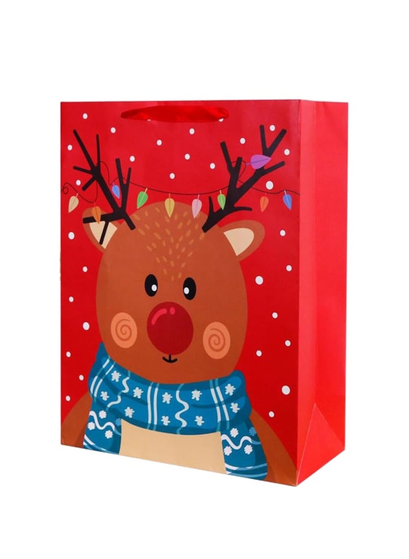 Share the Love Rudolph Christmas Gift Bag (Large) – Large Size for Perfect Holiday Gifting - Image 1