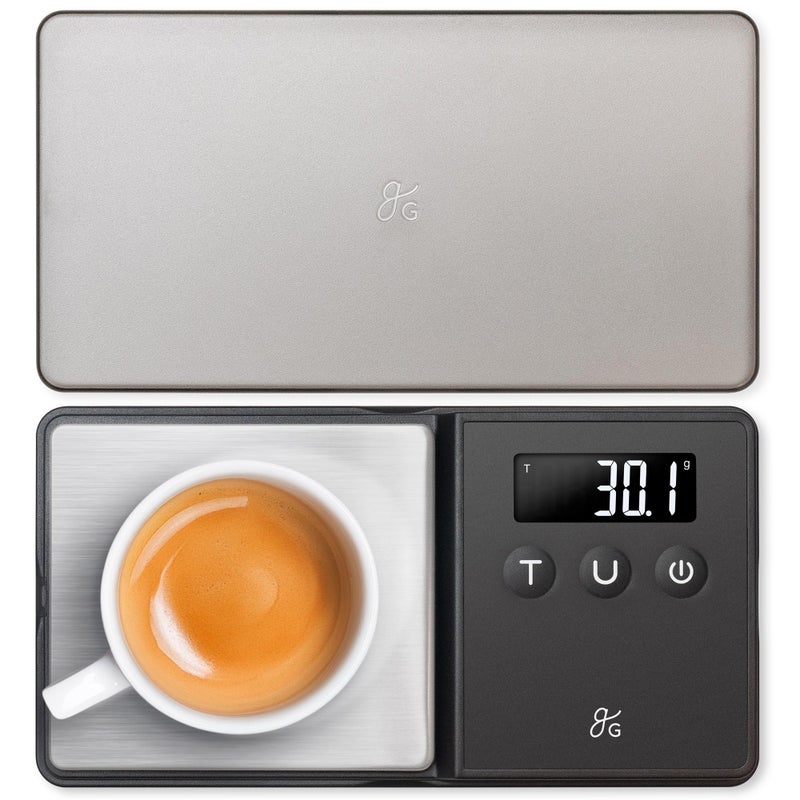 Greater Goods Digital Espresso and Coffee Scale - 750 x 0.1g, Mini Scale with 6 Units of Measurement - Image 1