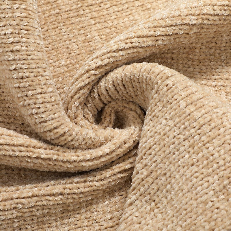 Pleneal Scarf for Women,Soft Chenille Winter Scarves, Womens Warm Scarf for Cold Weather,Light Brown - Image 2