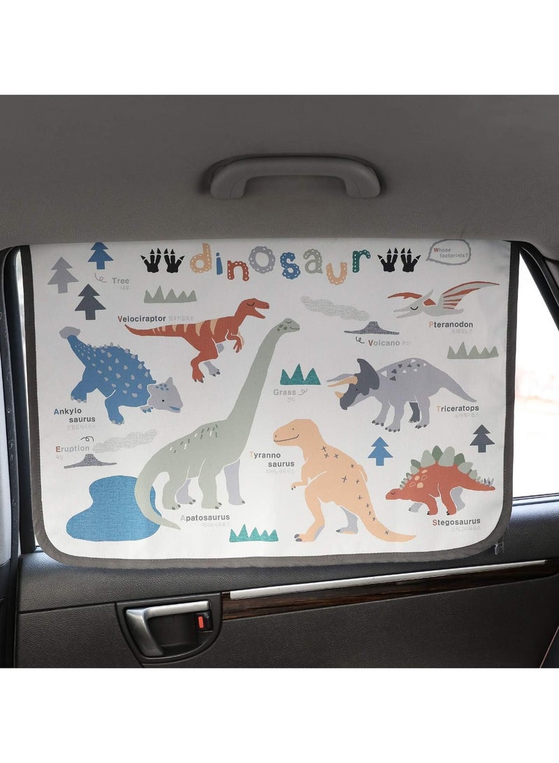 general 2 Piece Magnetic Car Side Window Sunshade Baby Child Child Sun Shade Protector Sunshade Shade Shade Shade Shade Shade Window Curtains Prevent Sun Glare Heat Block UV Rays Glare Car Interiors - Image 1