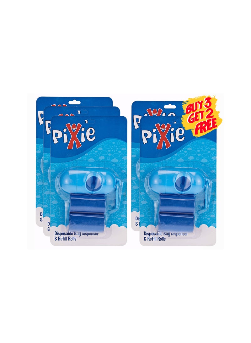 Pixie - Dispenser Bag & Refill (Blue) (Buy 3 Get 2 Free) - Image 4