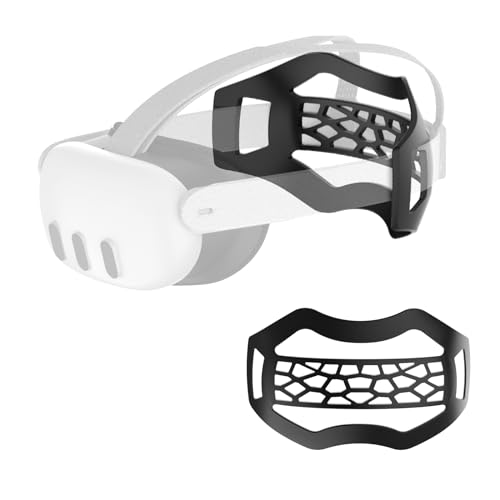 APEXINNO Head Strap Pad Compatible with Meta Quest 3, Quest 3S,Oculus Quest 2 – Adjustable TPU Cushion for Elite Strap, Enhanced Comfort for All Quest Series VR Headsets - Image 1