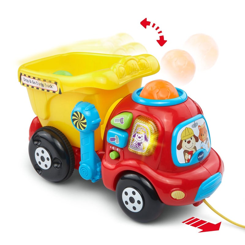 vtech شاحنة تفريغ VTech، صفراء - Image 3