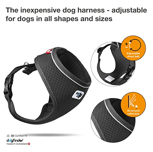 Curli Basic Harness AirMesh Black S - Image 3