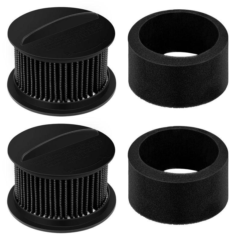 Anewise 2 Pack 32R9 Replacement Filters for Bissell PowerForce PowerGroom for Cleanview Helix Turbo Inner  Outer Vacuum Cleaner Filter Set Replace Part 2037913 Model 1240 Not for Style 9 Filter