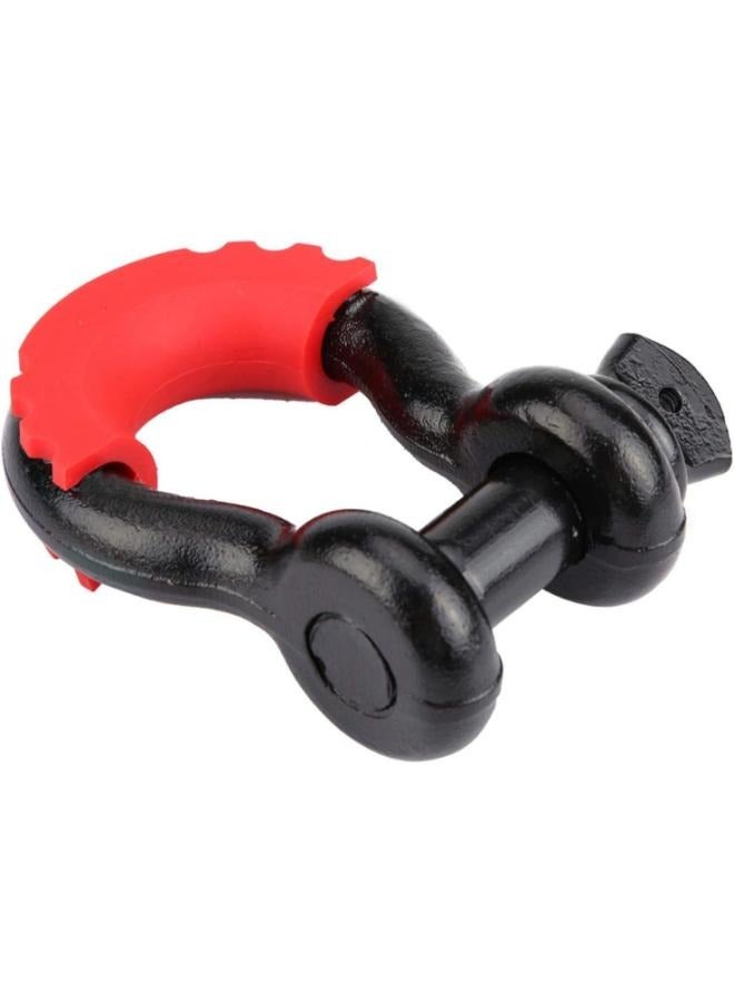 Generic Metal Black Car 3/4 inch 4.75T Latch Design D-Ring Shackle with Sheath 3/4 Shackle 3/4 D-Ring Shackle  - Image 3