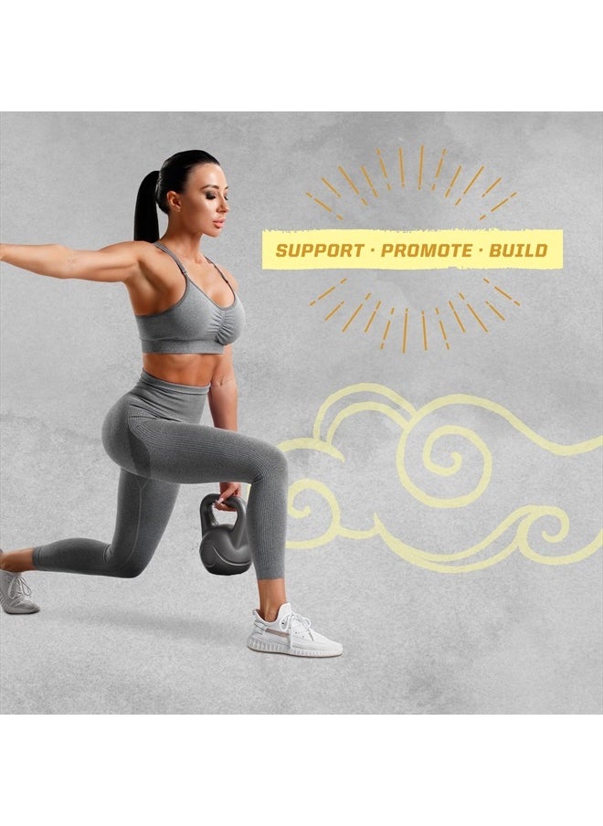 Sunwarrior Creatine Monohydrate Powder Micronized PreWorkout Recovery Supplement | Support Muscle Building Strength Training Cognition | Vegan & Keto Friendly, Easily Mixes (50 Servings) Lemonade Active Creatine  - Image 4