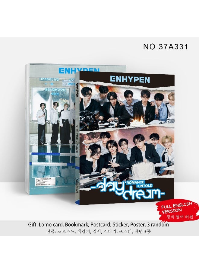 NIBEMINENT Enhypen New Album Photo Album Boy Band Gift Stickers  - Image 2