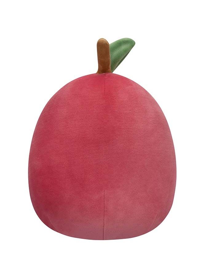 Squishmallows - 7.5 inch Red Cherry w Closed Eyes & Fuzzy Belly , Officially Licensed Kellytoy Plush Toy, Colorful Soft Toy, Gift for Kids, Girls & Boys Washable Squishy Stuff Toy Multicolor All Age - Image 1