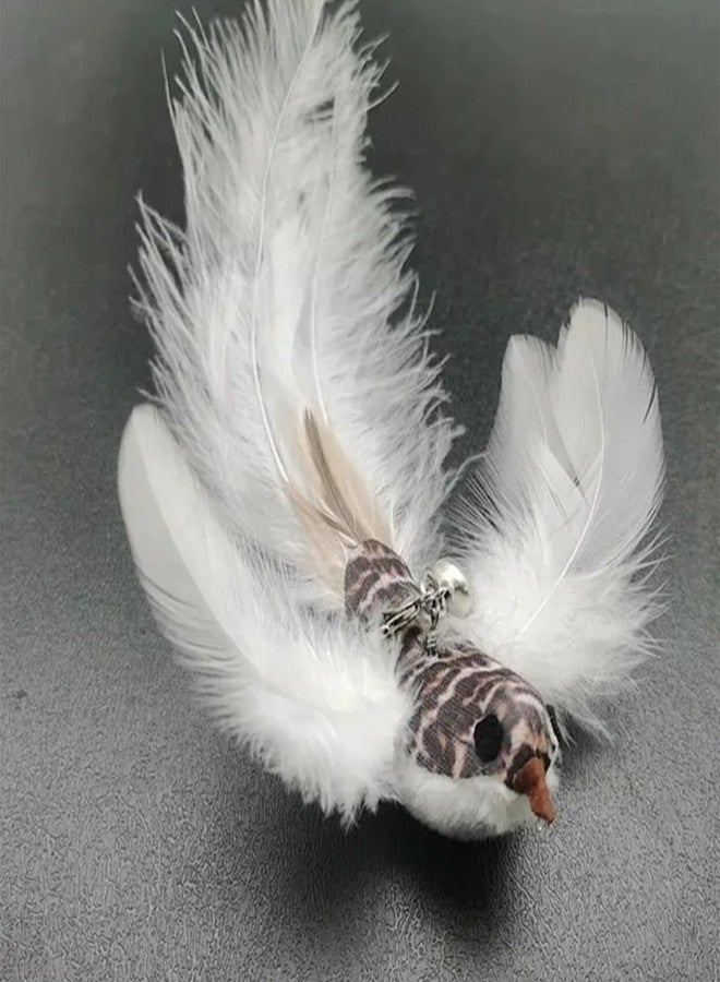 whitefeather Colorful Craft Rooster Feathers 900pcs 3-5inch Colored Bulk Feathers Natural Feathers for Crafting Kindergarten DIY Crafts,Home Wedding Party Decoration,Dream Catcher Supplies (White) - Image 3