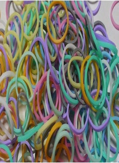 Rainbow Loom Rainbow Loom Pastel Rubber Bands with 24 C-Clips (600 Count) 