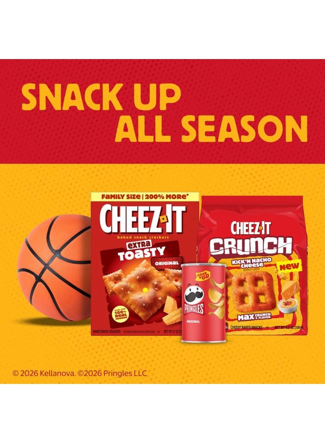 Pringles Potato Crisps Chips, Lunch Snacks, On-the-Go Snacks, Snack Stacks, Variety Pack, 19.3oz Box (27 Cups)​​ - Image 2
