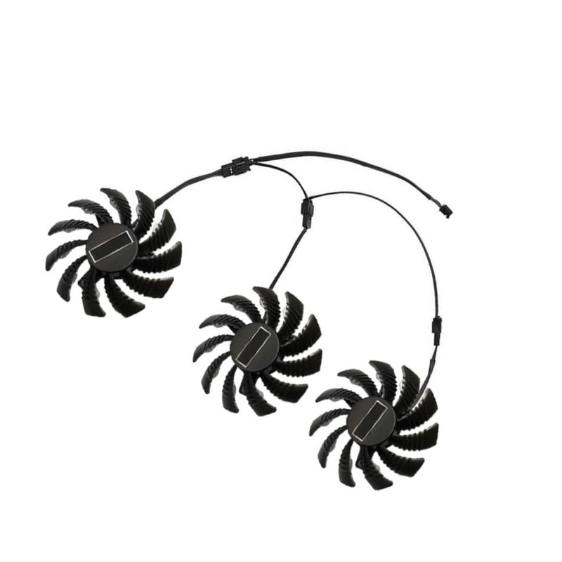 Replacement GPU Cooling Fan 75mm Compatible with Pld08010s12h Video Card - Image 2