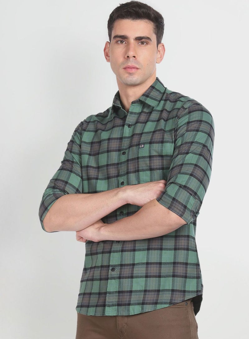 Arrow Checked Regular Fit Shirt - Image 1