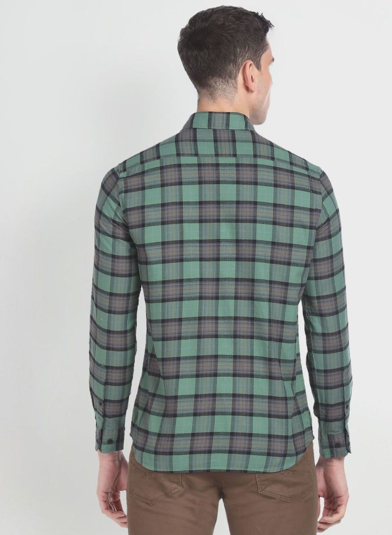 Arrow Checked Regular Fit Shirt - Image 2