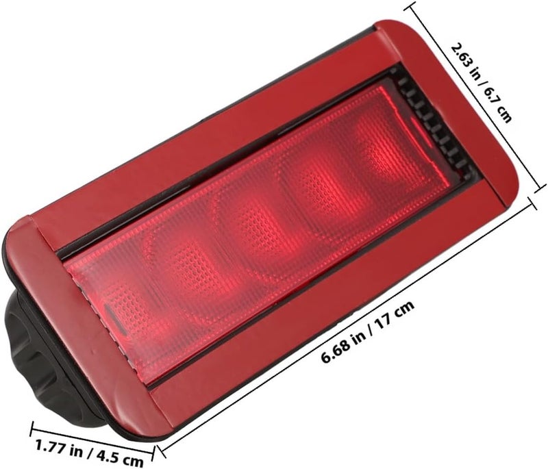 High Mount Brake Light Assembly LED Rear Brake Tail Light Vehicle Trunk Center Lamp Replacement Suitable for Automotive Safety - Image 2