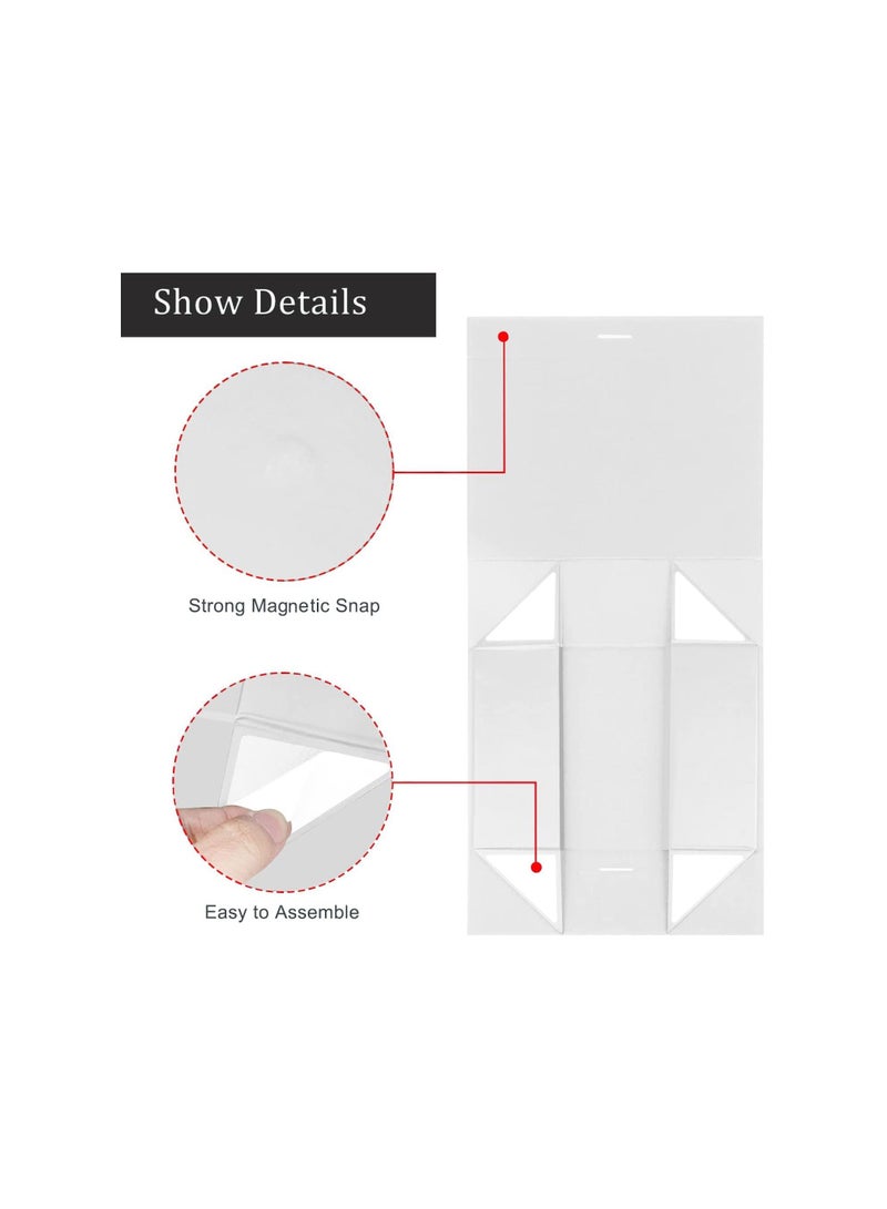 Gift Box 26 * 19 * 8cm with Ribbon and Magnetic Closure with Paper bag for New Year Wedding Eid Birthday Groomsman Father's Day Presents Display and Packing - Image 4