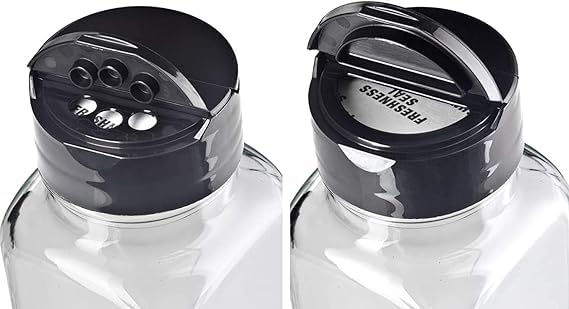 Praha 120ml Spice Bottle with Airtight Lid and Naming Tag Glass Seasoning Bottles Spices Container Empty Spice Jars Spice Bottles Storage Refillable Seasoning Organizer Kitchen 10 - Image 4