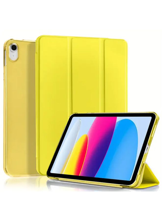 الغطاء الواقي الأصفر لجهاز iPad من الجيل العاشر والحادي عشر A16 2025 10.9 بوصة 2022 موديلات - Image 1