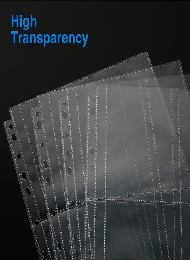 سويز مجموعة Sooez من 30 غلافًا متينًا للصور، مناسبة لمجلدات ذات 3 حلقات (240 صورة)، صفحات بلاستيكية لإعادة تعبئة ألبومات الصور مقاس 3.5 × 5 بوصات، أغلفة شفافة لحفظ الصور، صفحات مجلدات صور مقاس 8.5 × 11 بوصة. - Image 5
