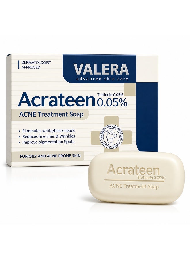 Acrateen acne treatment soap for oily and acne prone skin, Advanced skin care