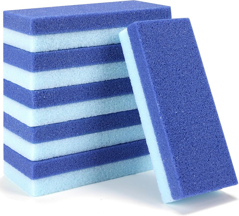 6 Pack Foot Pumice Stone for Feet Callus Remover EWAGOA Pedicure Tools for Feet Foot Exfoliator and Foot Scrubber Dead Skin Remover Cracked Heel Repair 6Blue